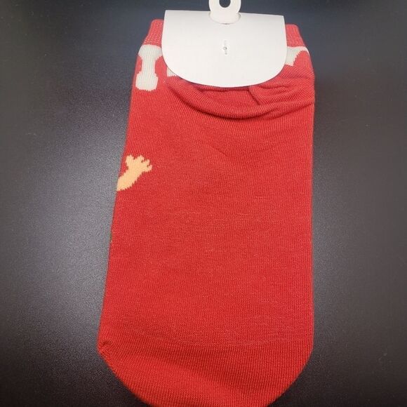 Funny cheeseburger ankle socks - Picture 3 of 3